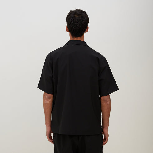 Bonsai Bowling Shirt Regular Fit Black SH001004 Degli Uberti